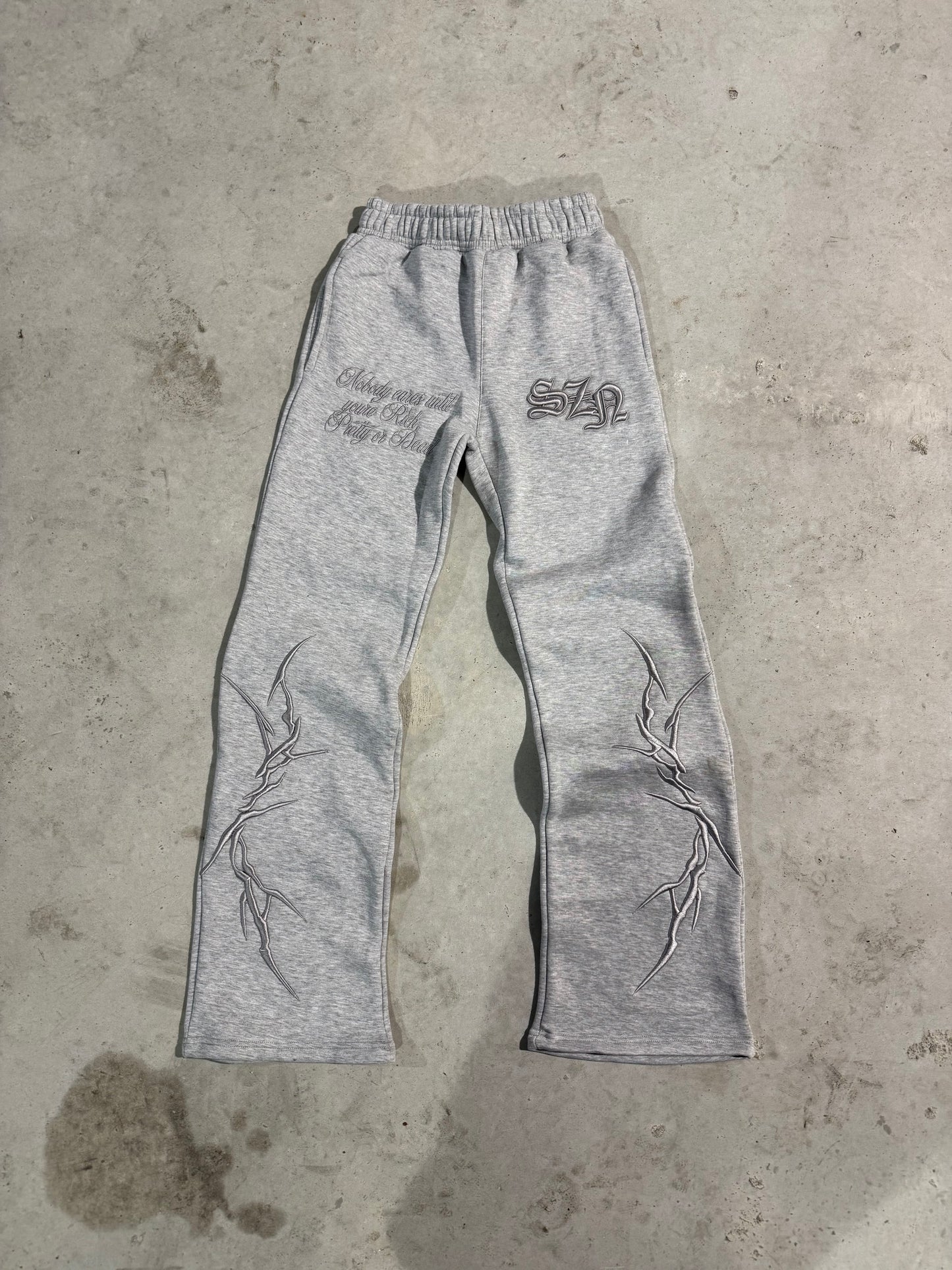 Grey Flare Sweats