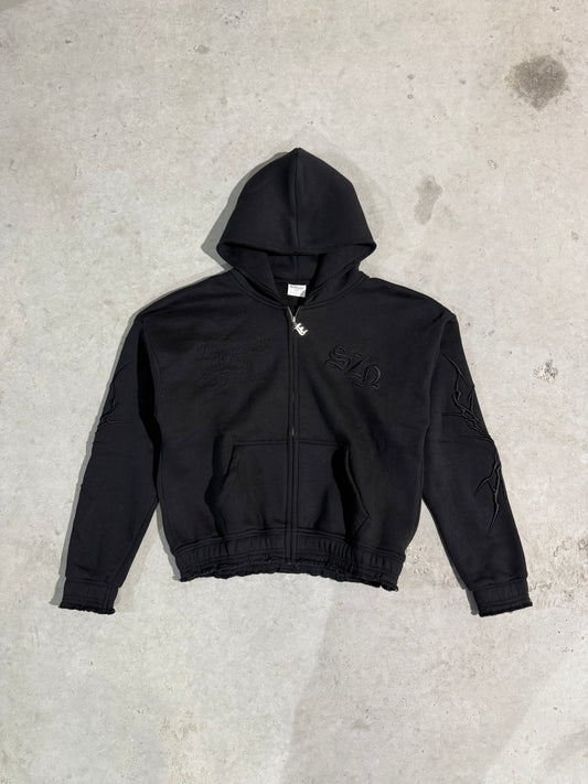 Black Zip Up