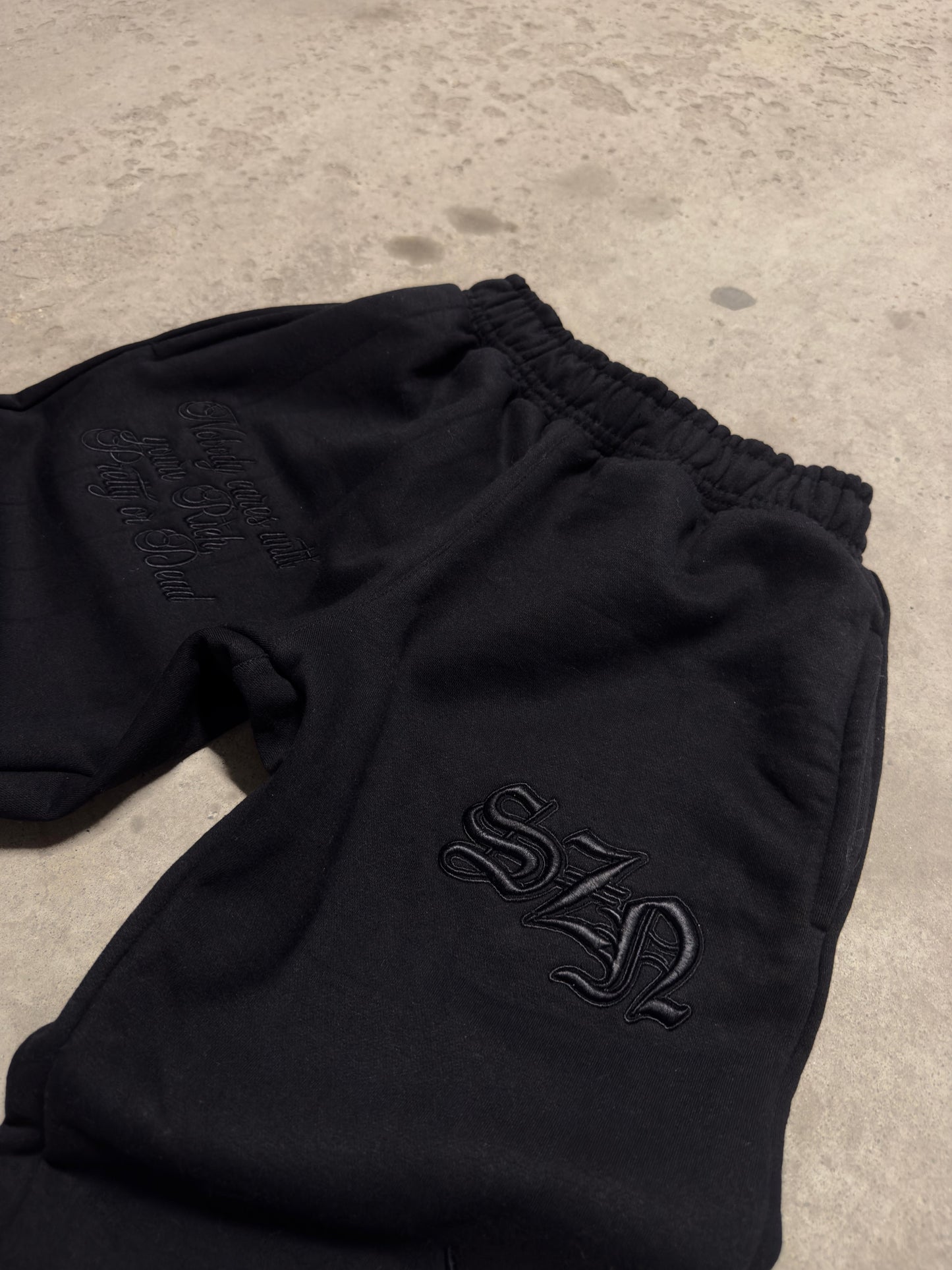 Black Flare Sweats