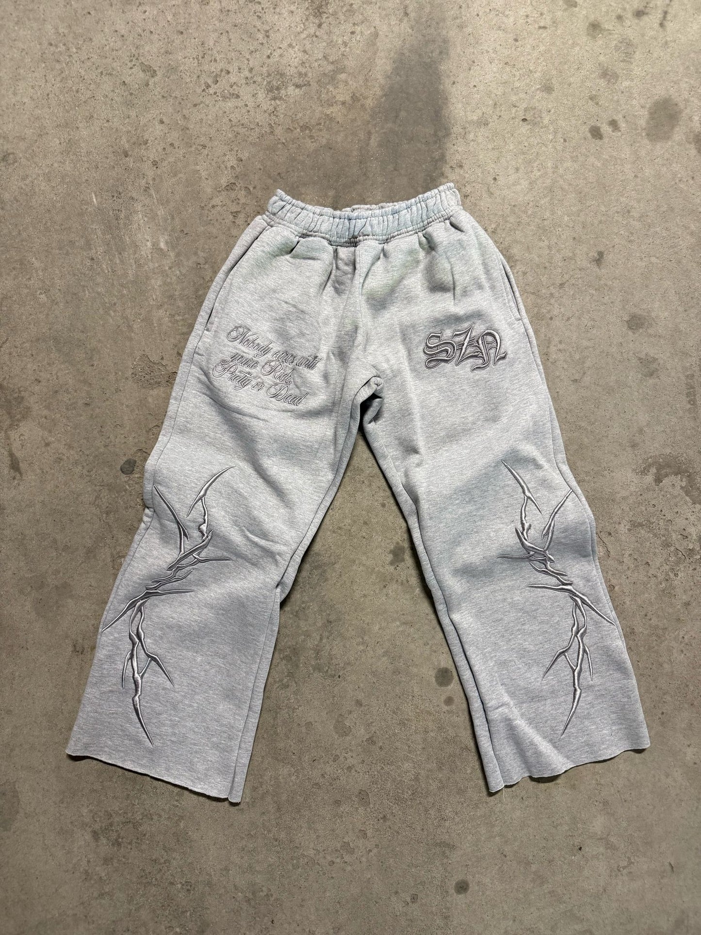 Grey Flare Sweats