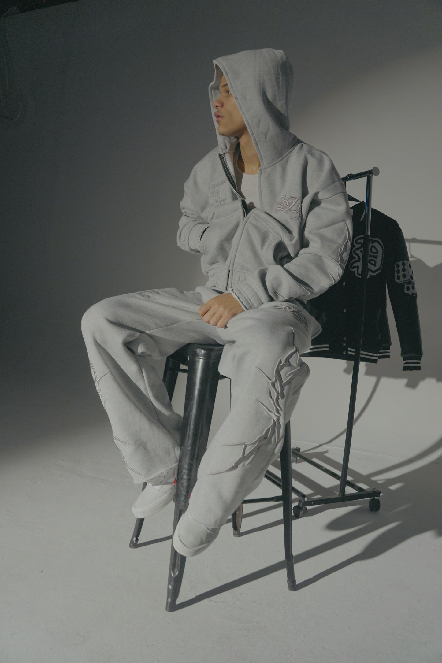 Grey Flare Sweats