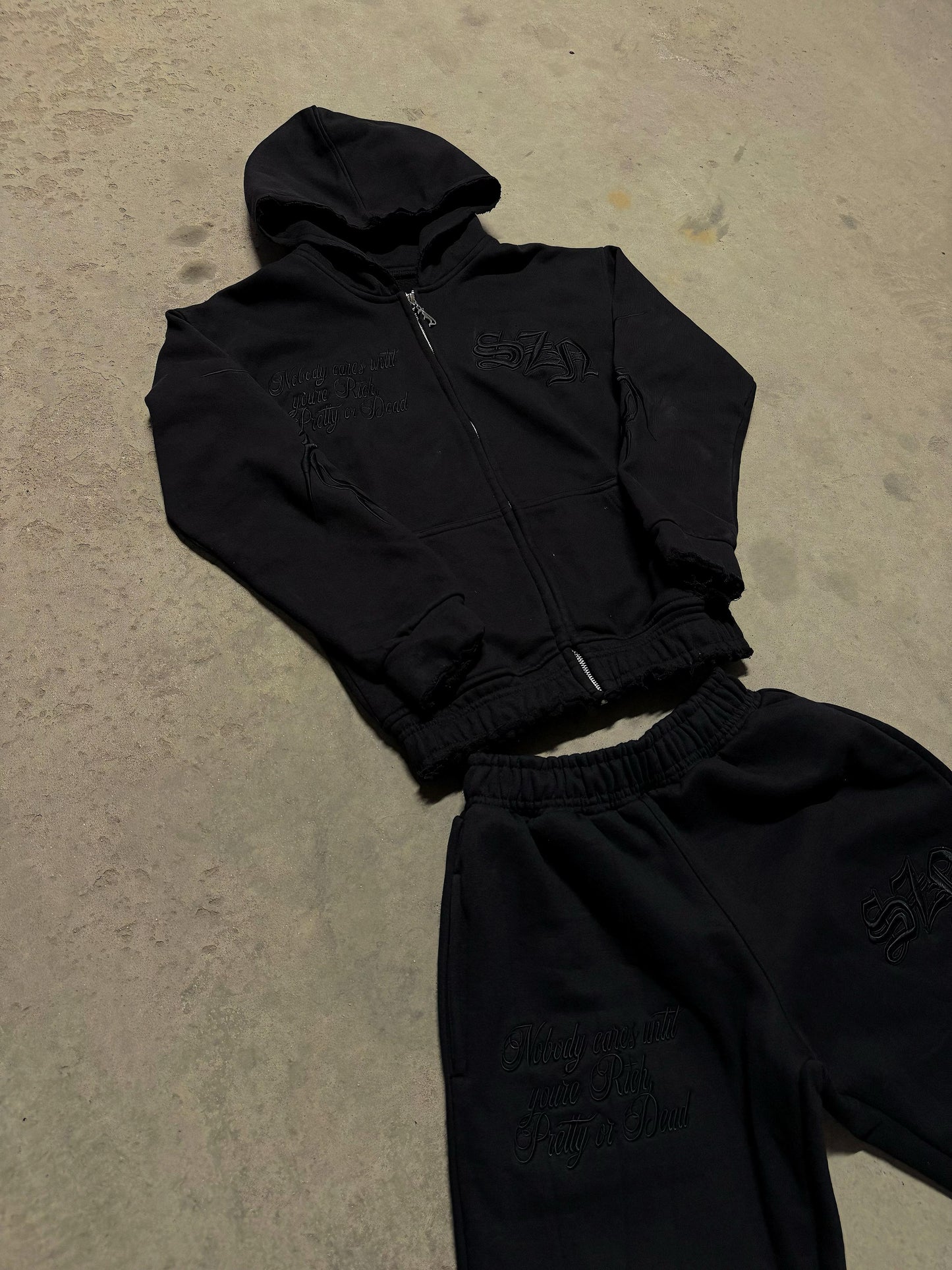 Black Zip Up