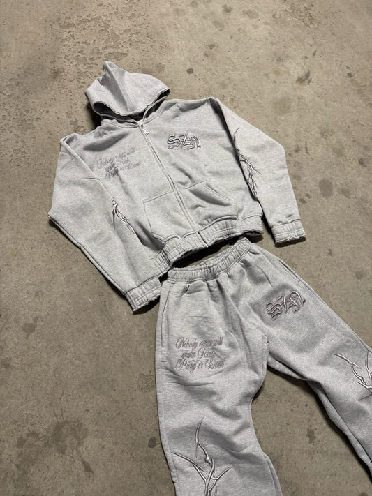 Grey Zip Up